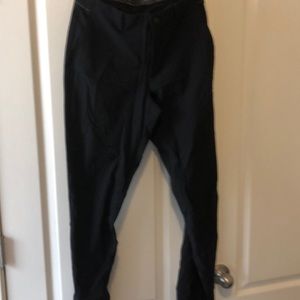 Men’s black golf pants